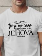 Erkek Jehova Baskılı Süprem T-shirt resmi